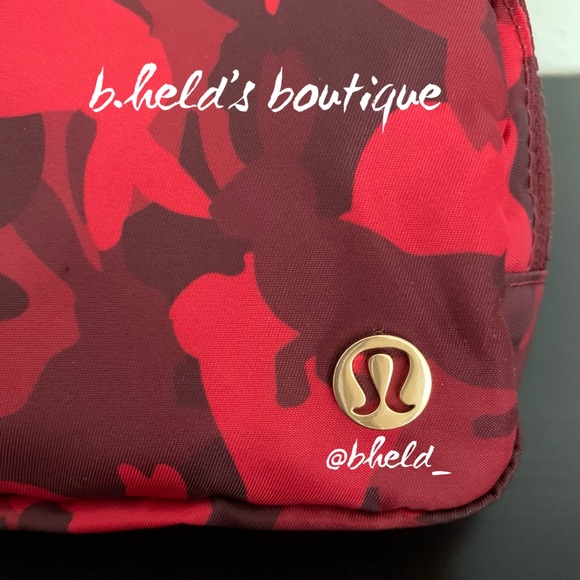 lululemon Lunar New Year Everywhere Belt Bag Rabbit All Over Print Red New NWT - Picture 12 of 15